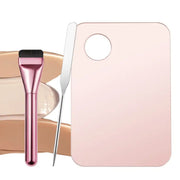 POPPIN - Palette de Mélange + Spatule + Brosse