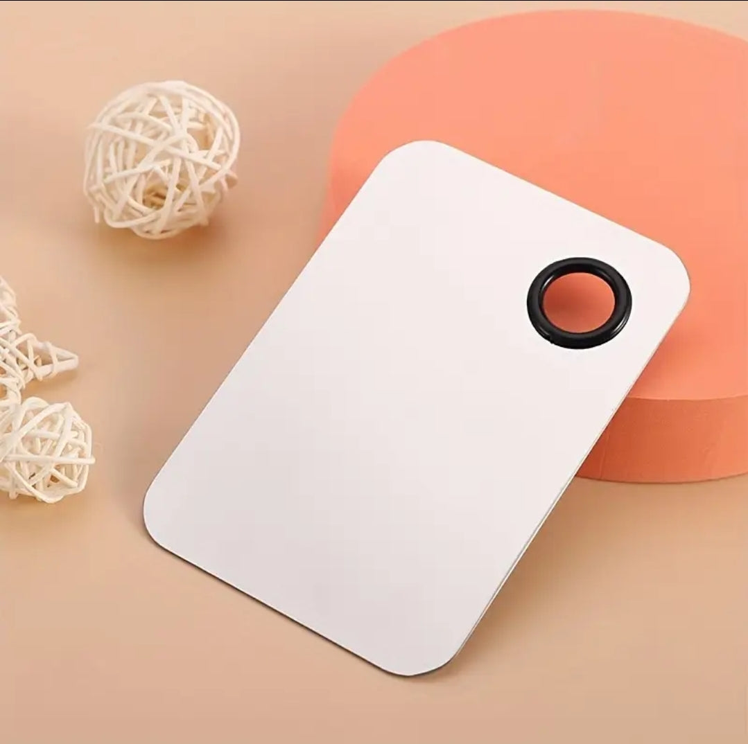 POPPIN - Palette de Mélange en Acier inoxydable + Spatule