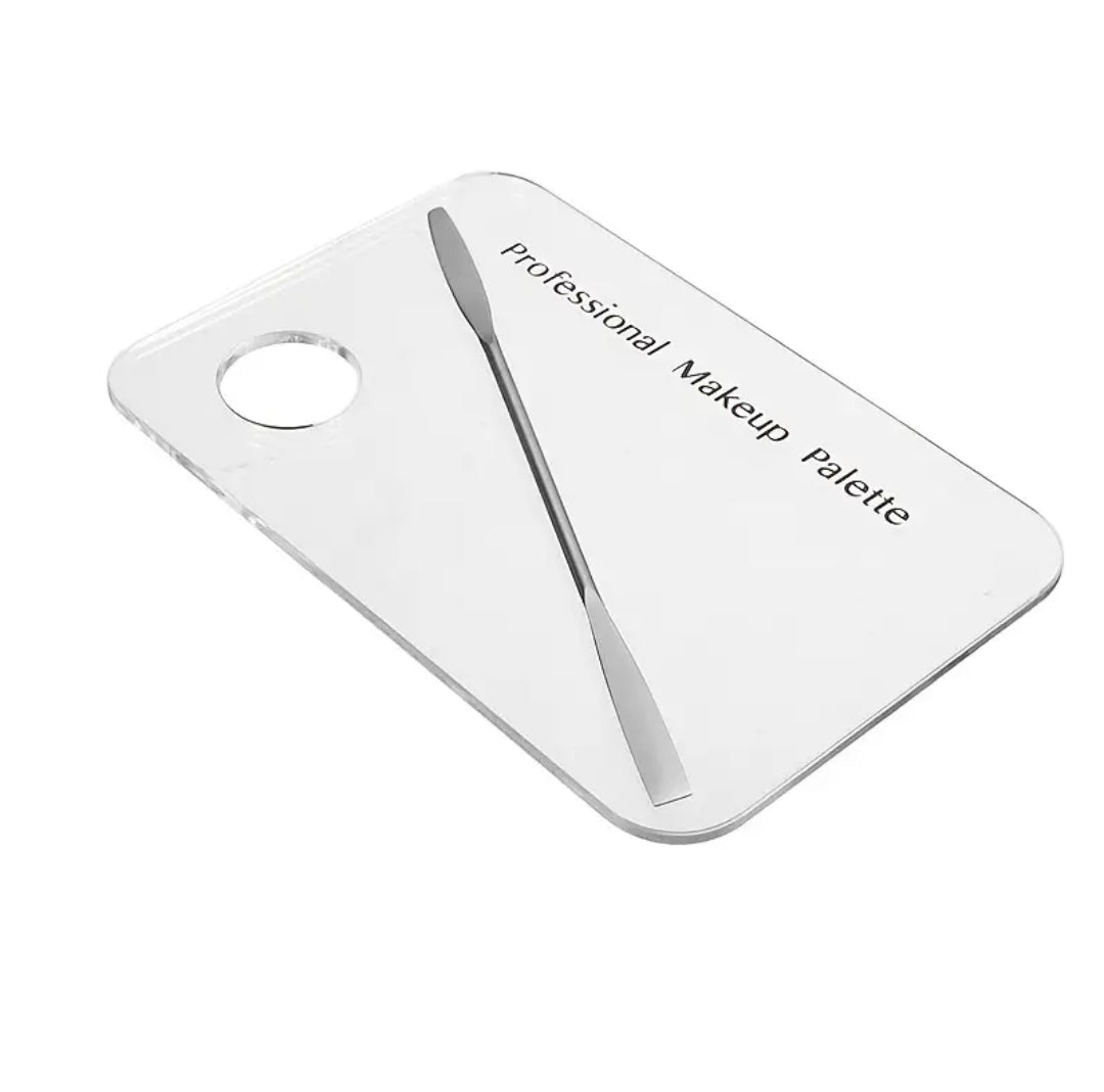 POPPIN - Palette de Maquillage Transparente + Spatule