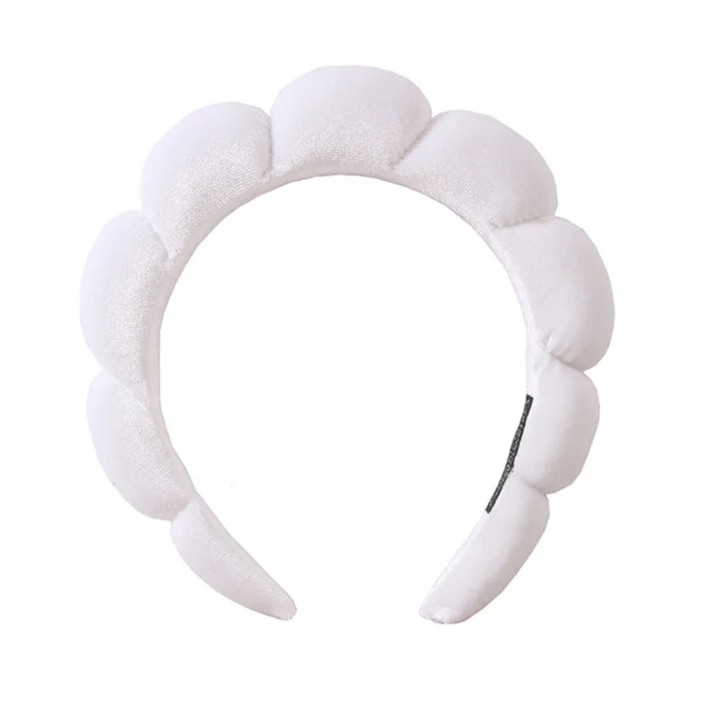 POPPIN - Bandeau de lavage de tête - réf White