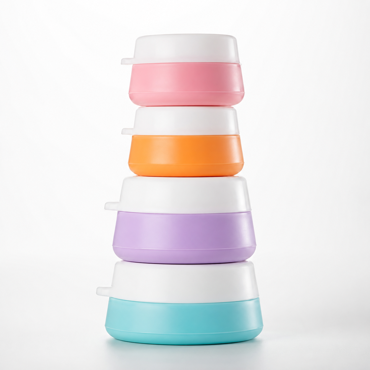 PRIMARK - 4 Petites Pièces Silicone Skincare Travel Jars