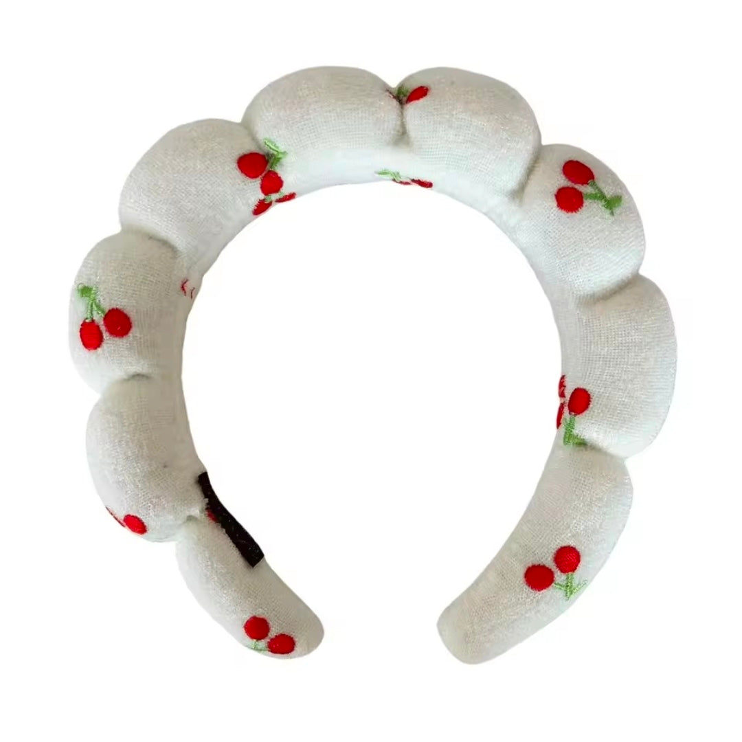 POPPIN - Bandeau de lavage de tête - réf Cerises