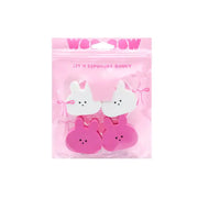 WOO OOW - Set 4 Éponge de Maquillage Bunny