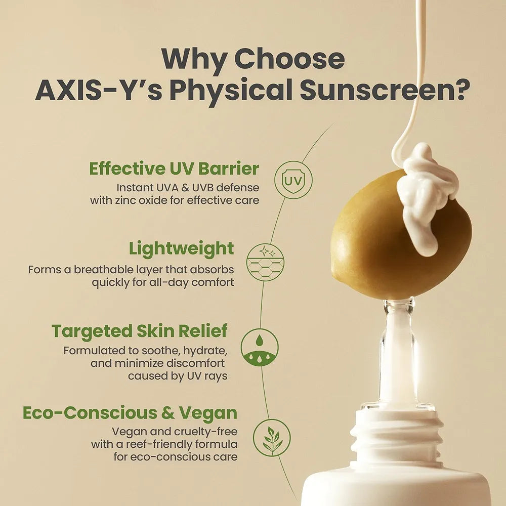 AXIS-Y - Complete No-Stress Physical Sunscreen SPF 50+ - 50ml