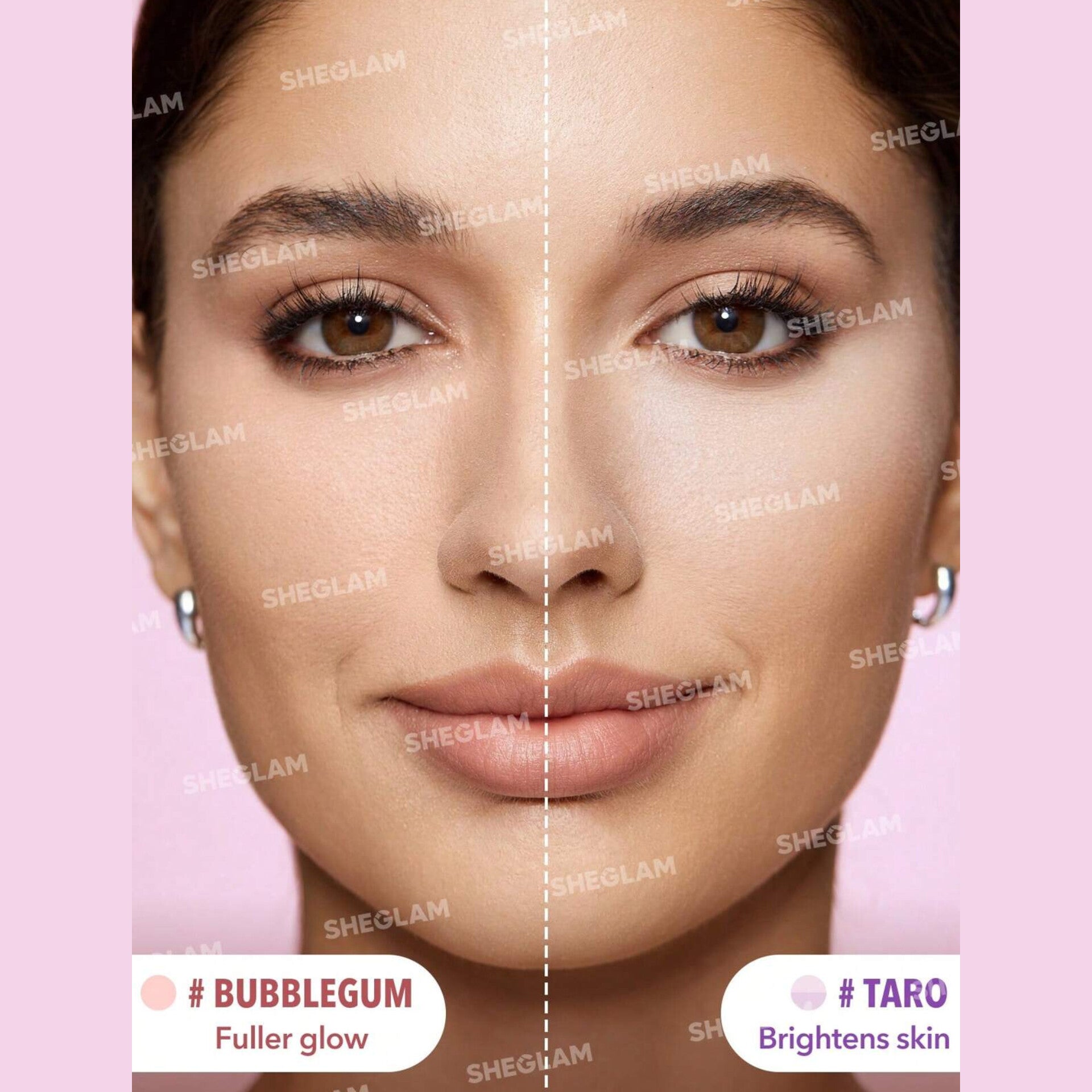 SHEGLAM - Insta Ready Face & Under Eye Setting Powder Duo - réf Taro