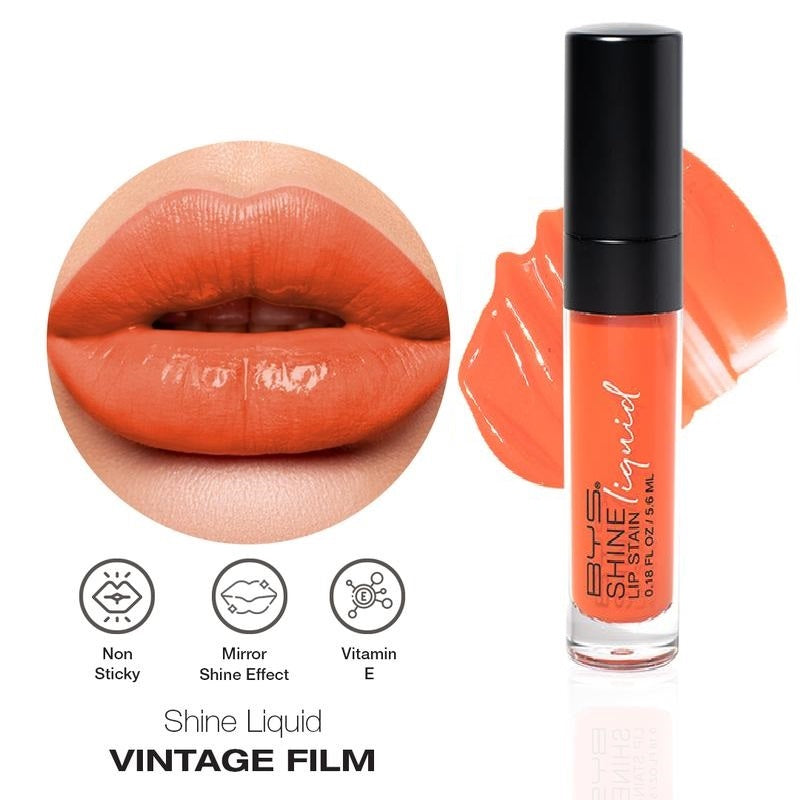 BYS - Shine Liquid Lip Stain - réf Vintage Film
