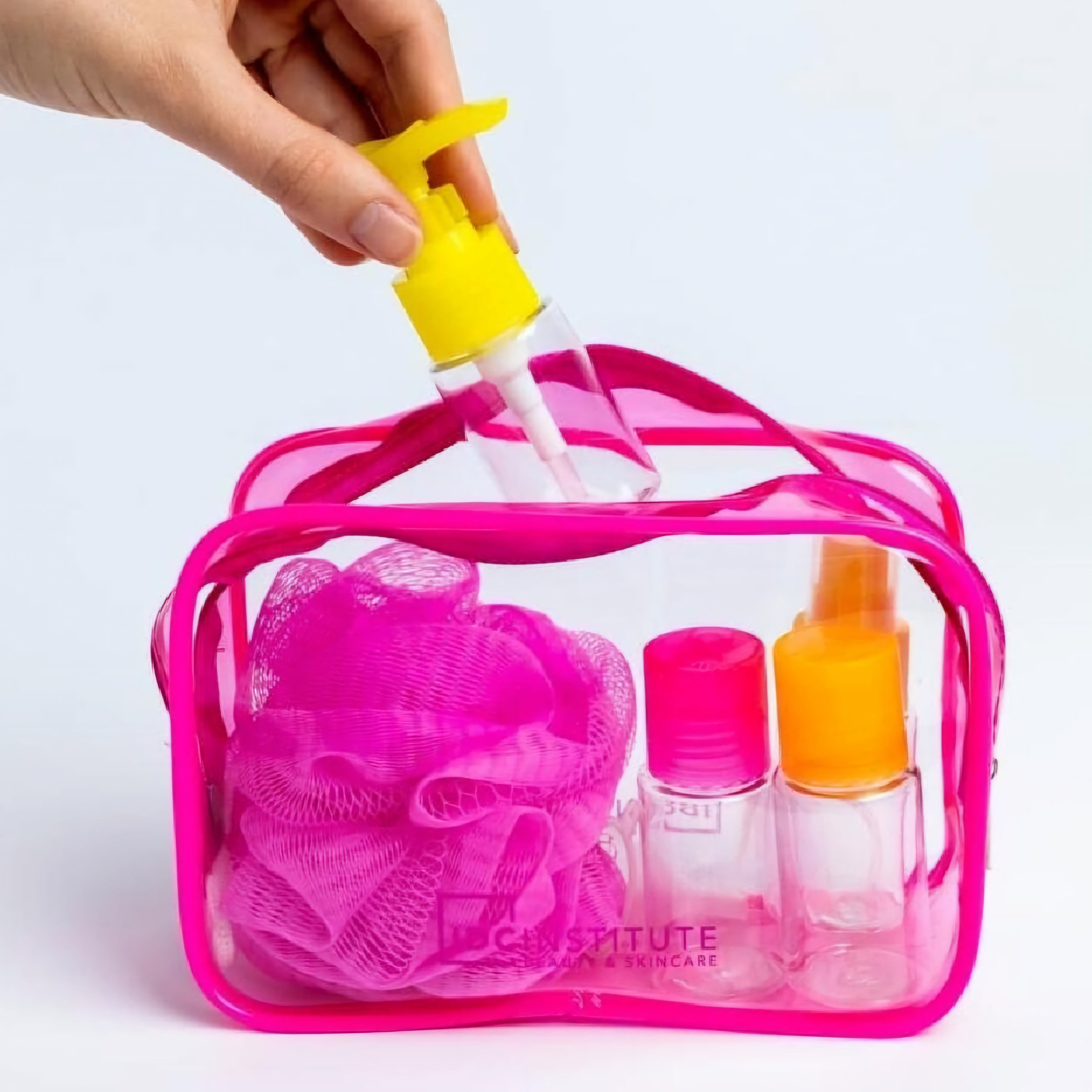 IDC INSTITUTE - Neon Travel Bag ( 7pcs + Trousse )