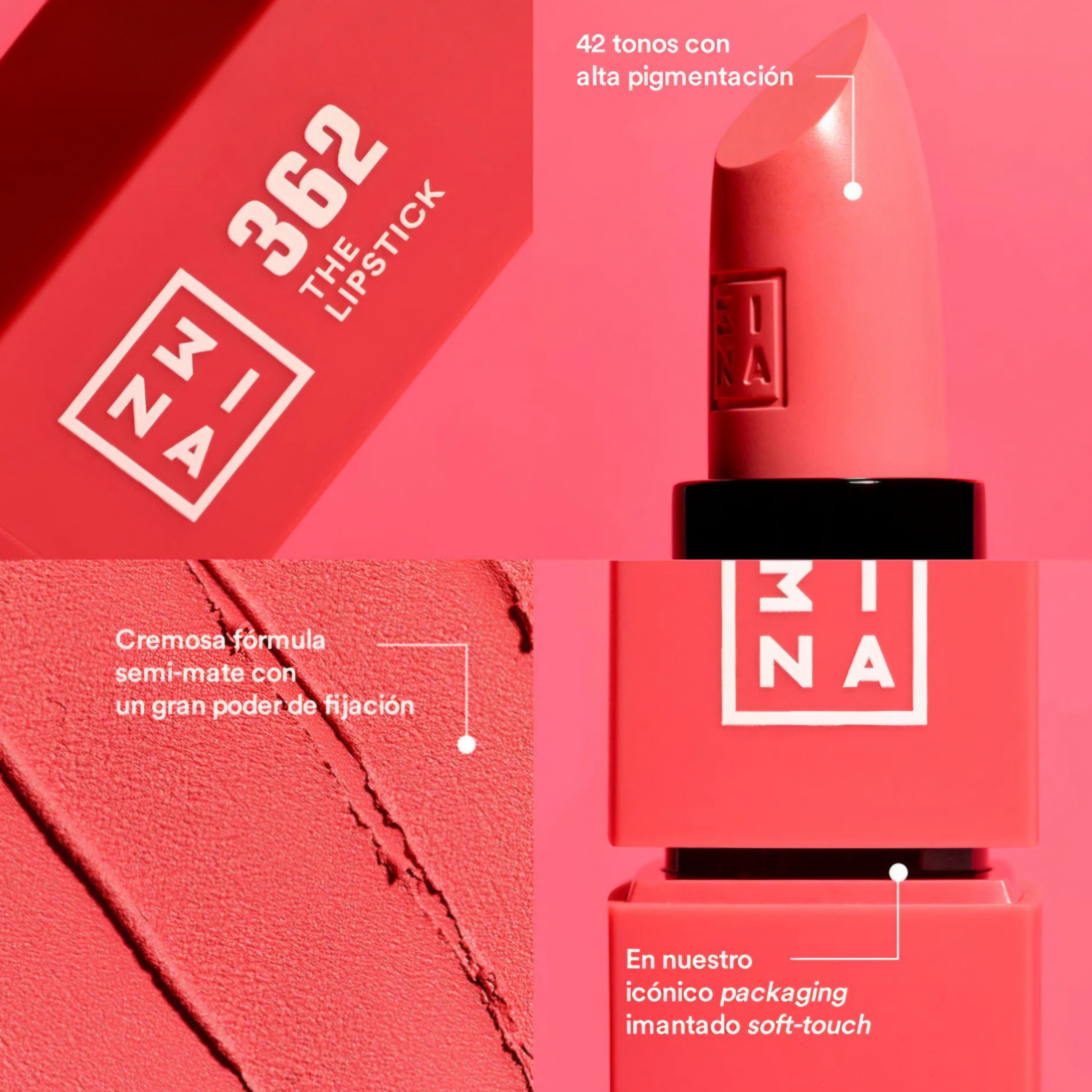 3INA MAKEUP - The Lipstick MINI - réf 362