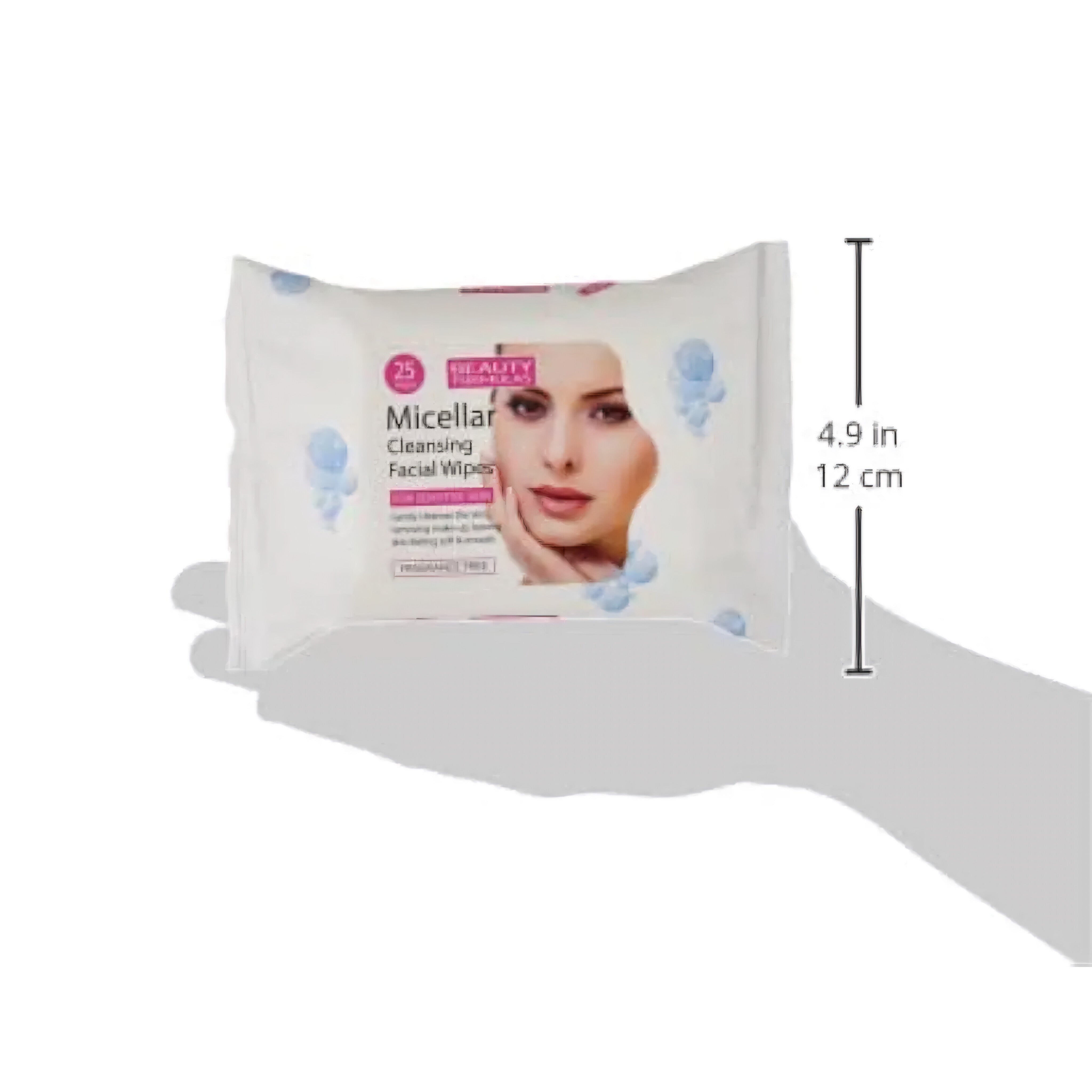 BEAUTY FORMULAS - Lingettes Micellar Cleansing Facial Wipes - 25 Lingettes