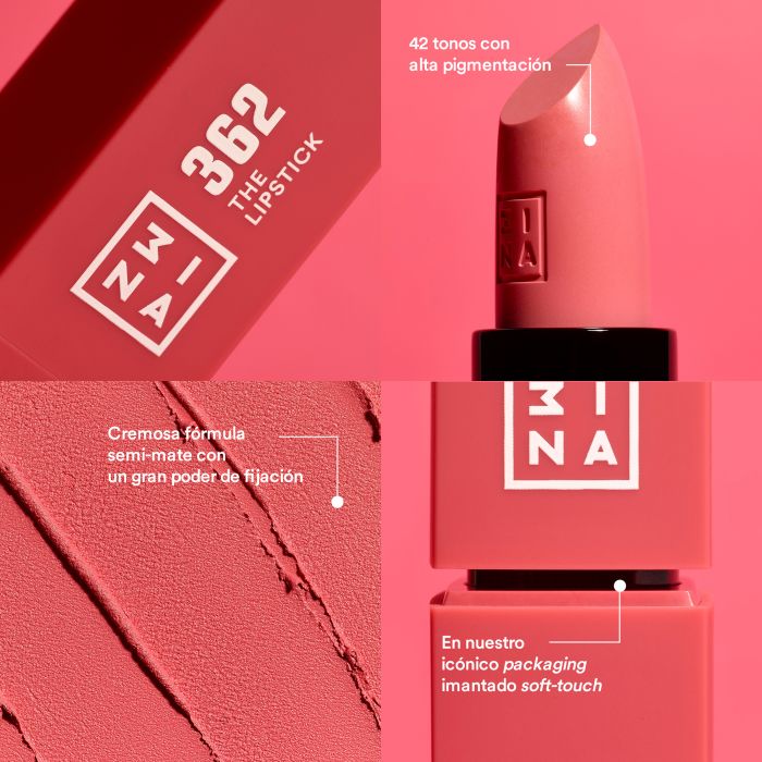 3INA MAKEUP - The Lipstick MINI - réf 244