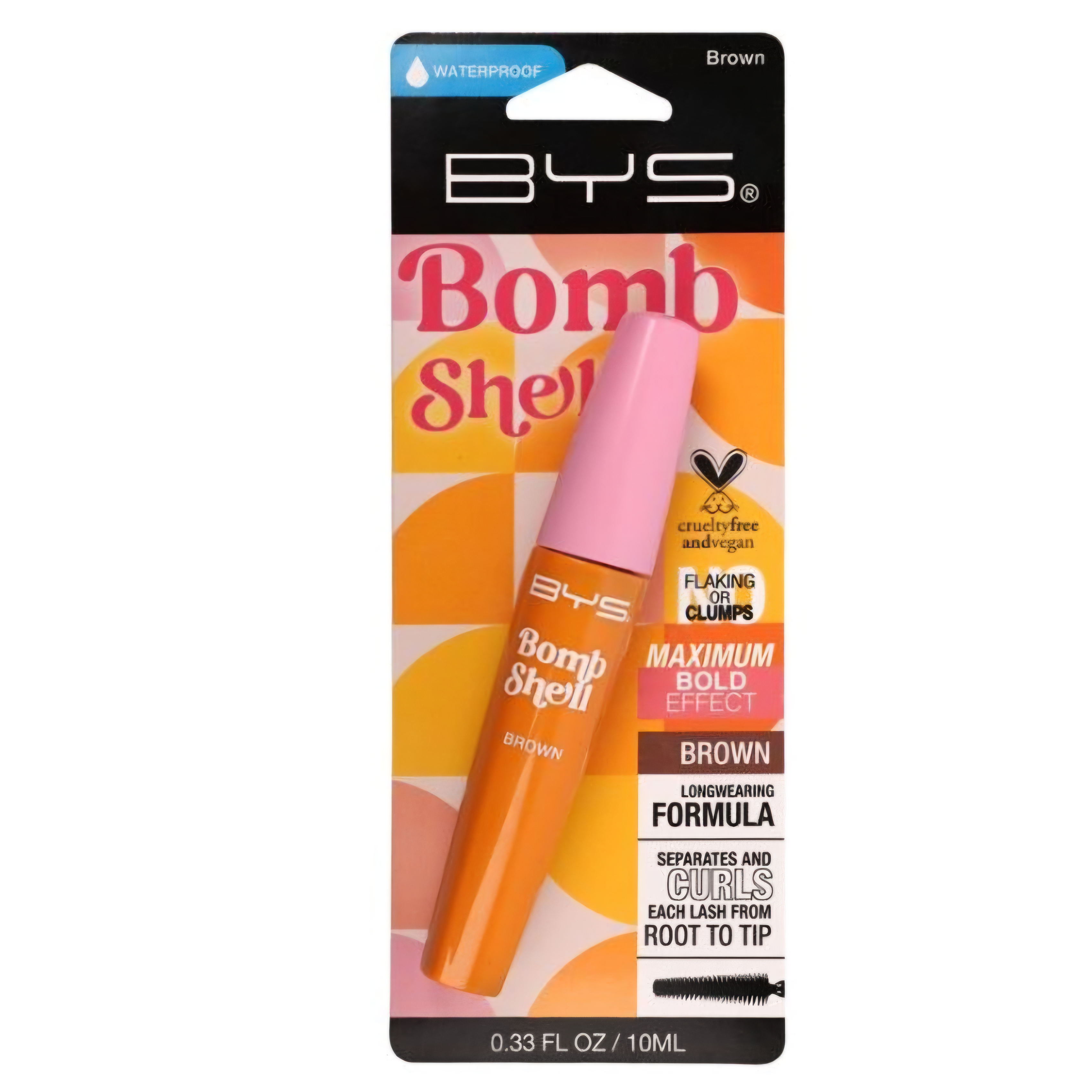 BYS - Mascara Bomb Shell Waterproof - réf Brown
