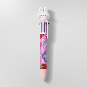 CLAIRE'S - Stylo à Billes 7 Couleurs - réf Lapin