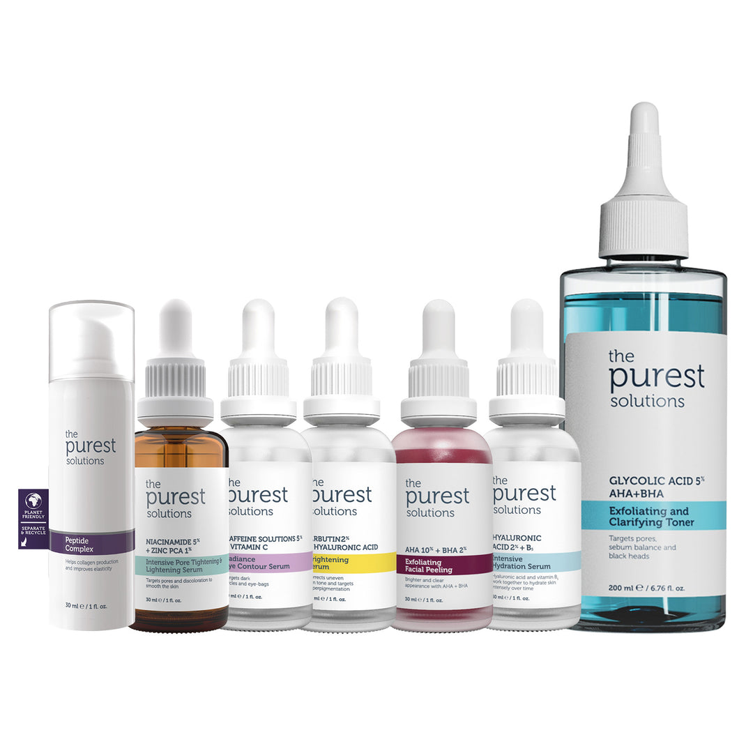 THE PUREST SOLUTIONS - Vitamin C Serum 10% Ascorbic Acid & 0.5% Ferulic Acid - 30ml