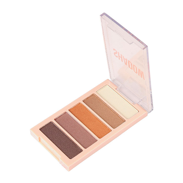 BYS - 5pc Eyeshadow Color Palette Matte - réf Natural Delight