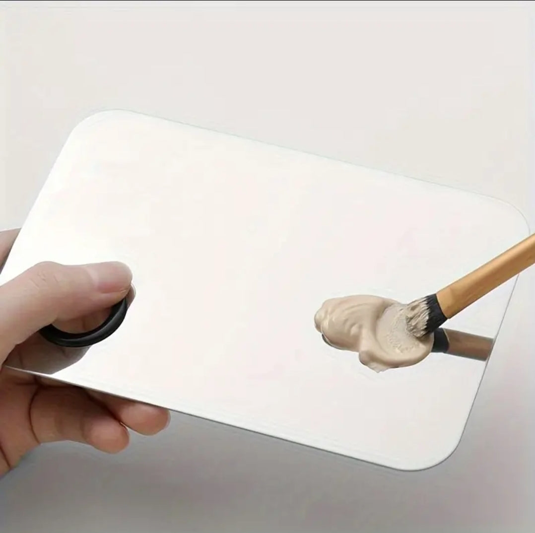 POPPIN - Palette de Mélange en Acier inoxydable + Spatule