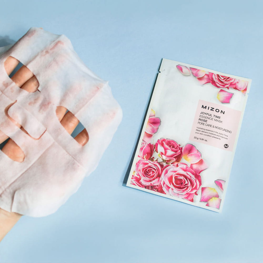 MIZON - Joyful Time Essence Mask - réf Rose