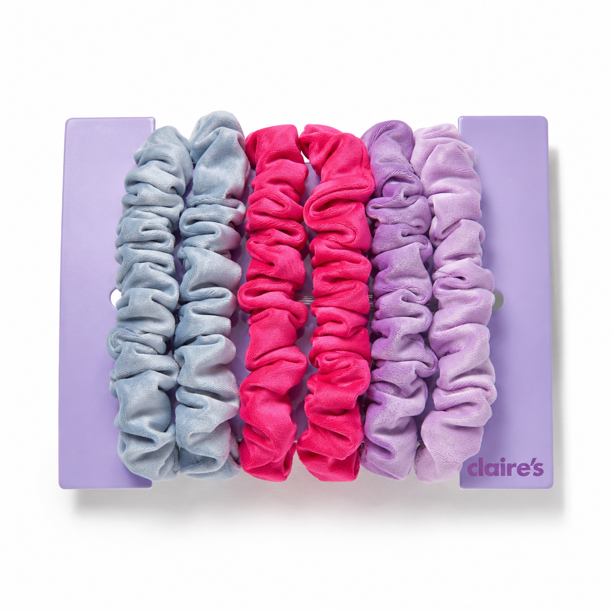 CLAIRE'S - Ensemble de Chouchous Fushia 6 Pcs
