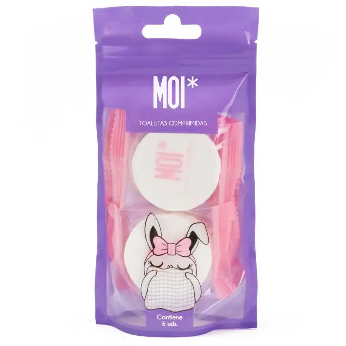 MOI* - Lingettes Comprimés ( 6pcs )