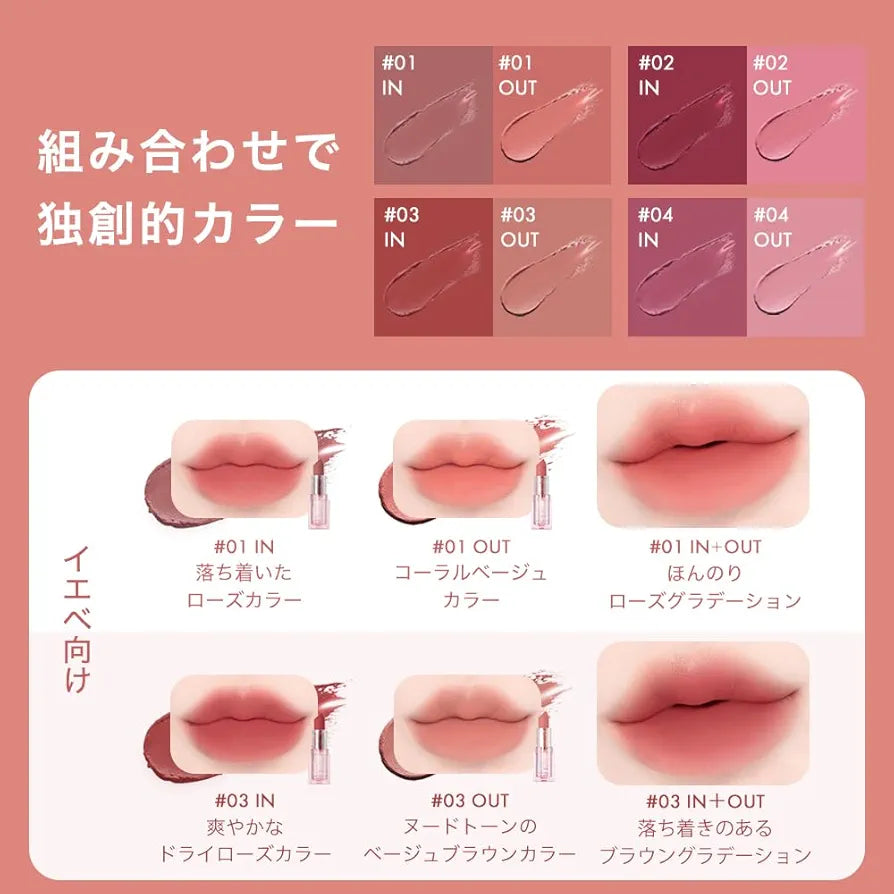 BLESSED MOON - I'M Mute Lipstick- réf 01 Out