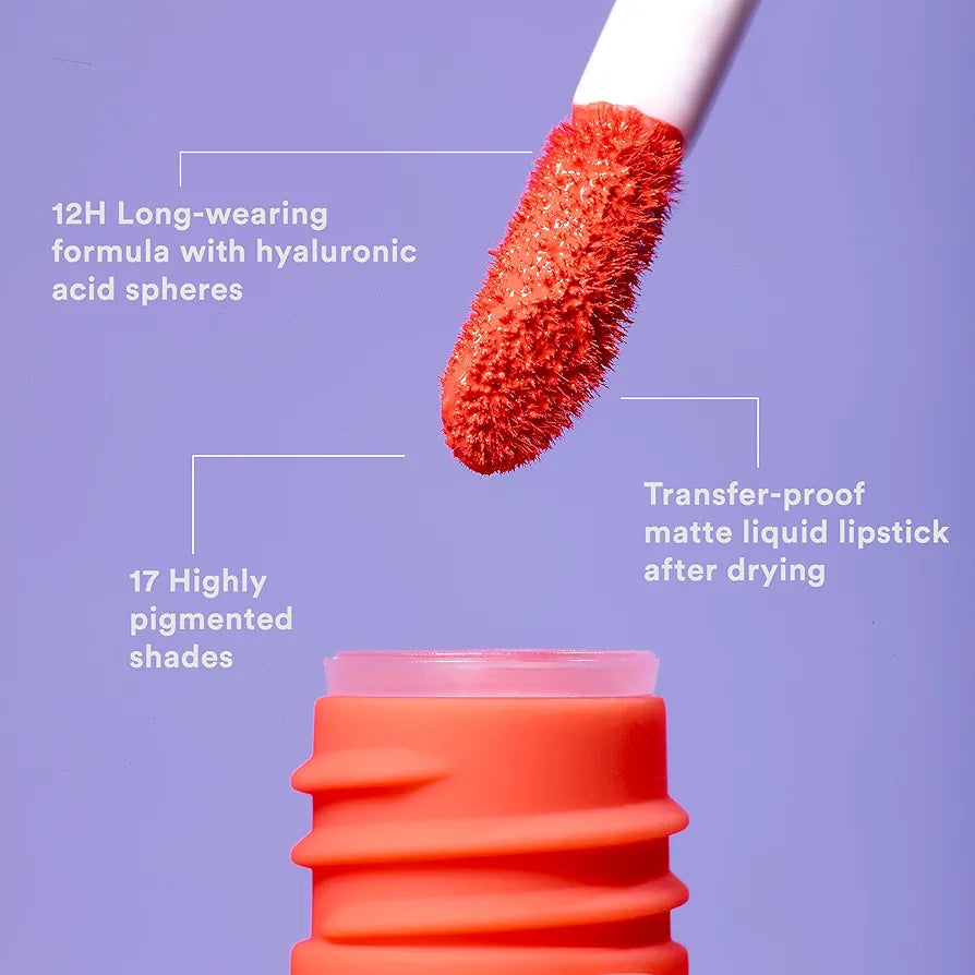 3INA MAKEUP - The Longwear Lipstick - réf 334 Rose Pastèque