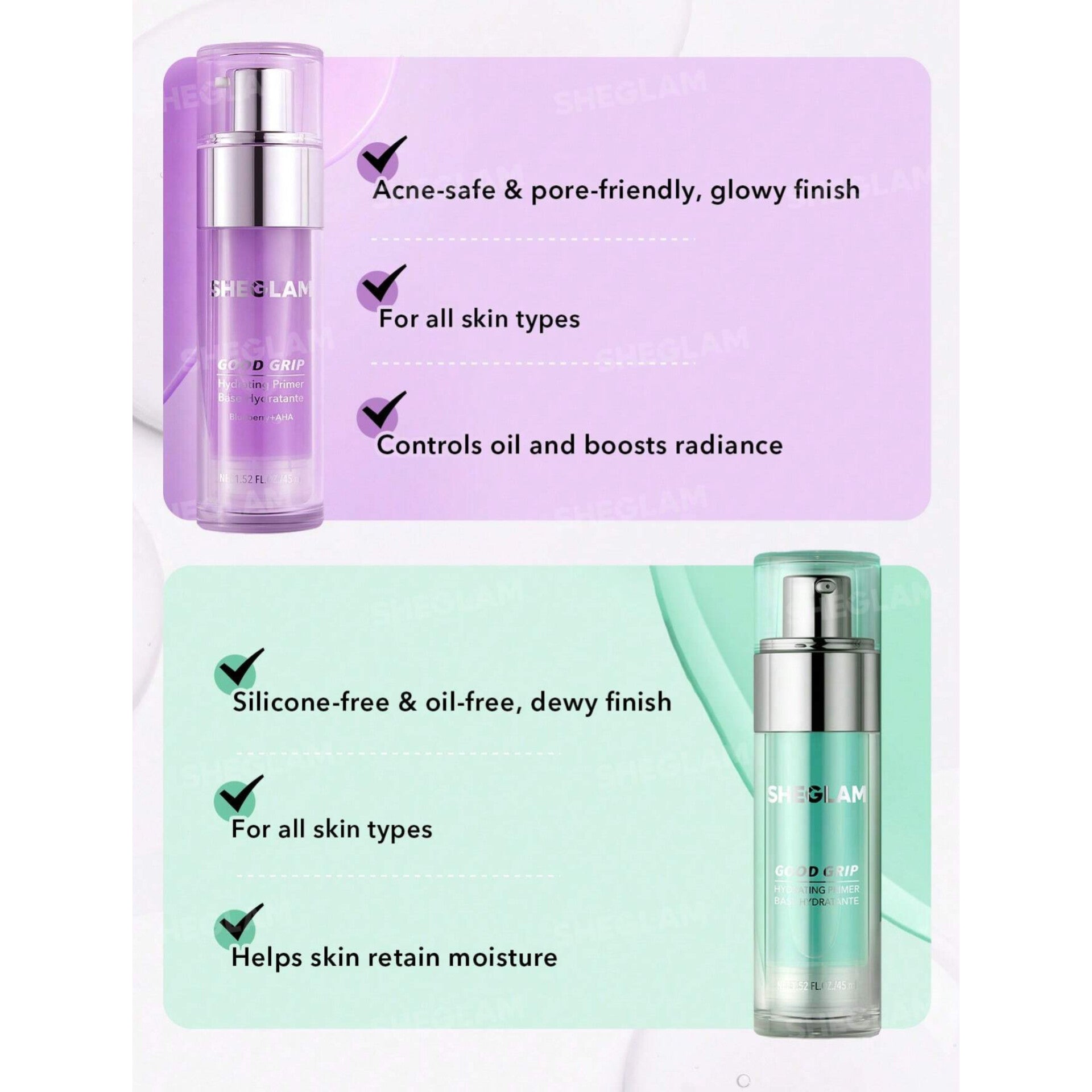 SHEGLAM - Good Grip Hydrating Primer - 45ml