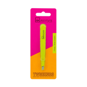 IDC INSTITUTE - 1 pince à épiler NEON PRECISION TWEEZER - réf Yellow