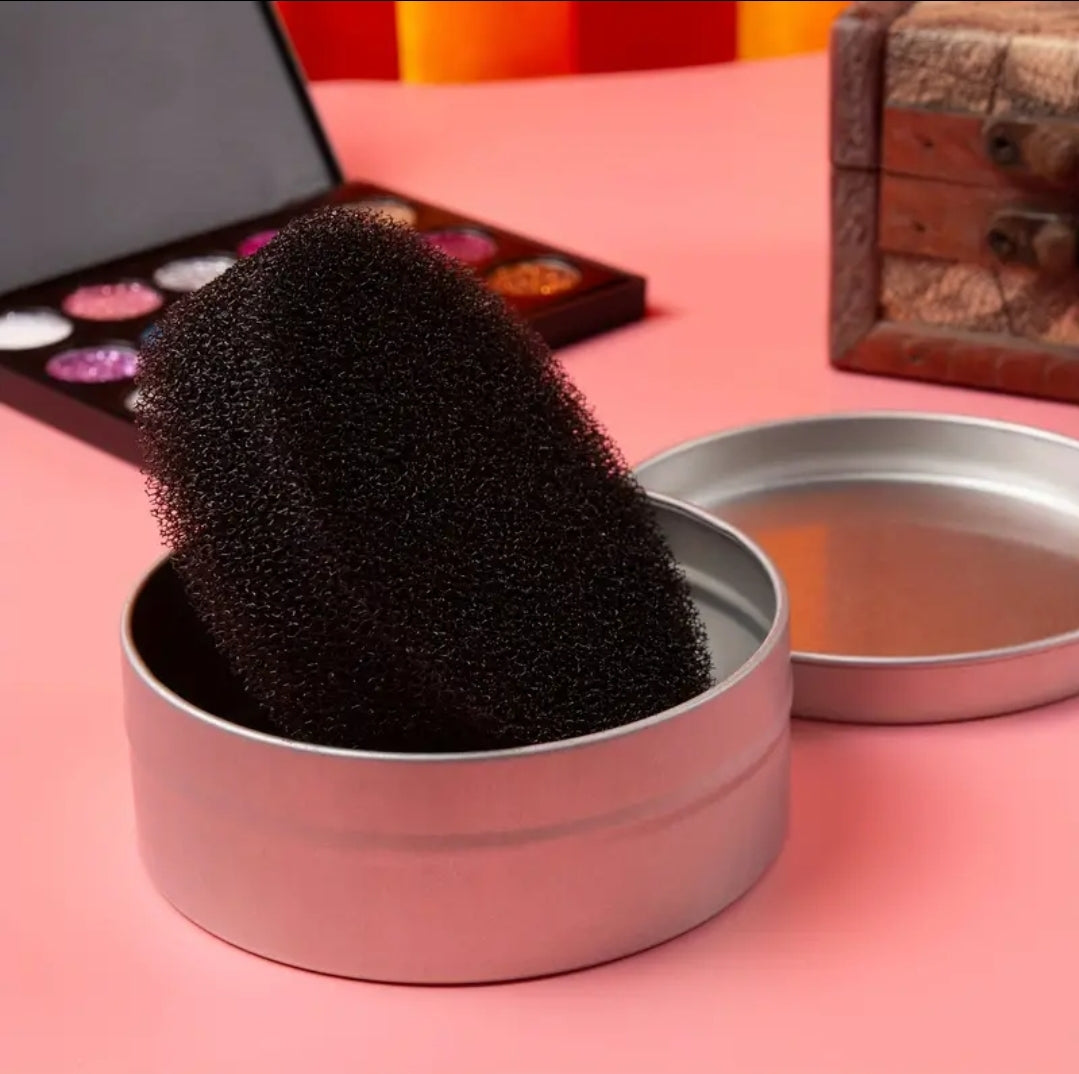 MAANGE - éponge nettoyante pour pinceaux de maquillage