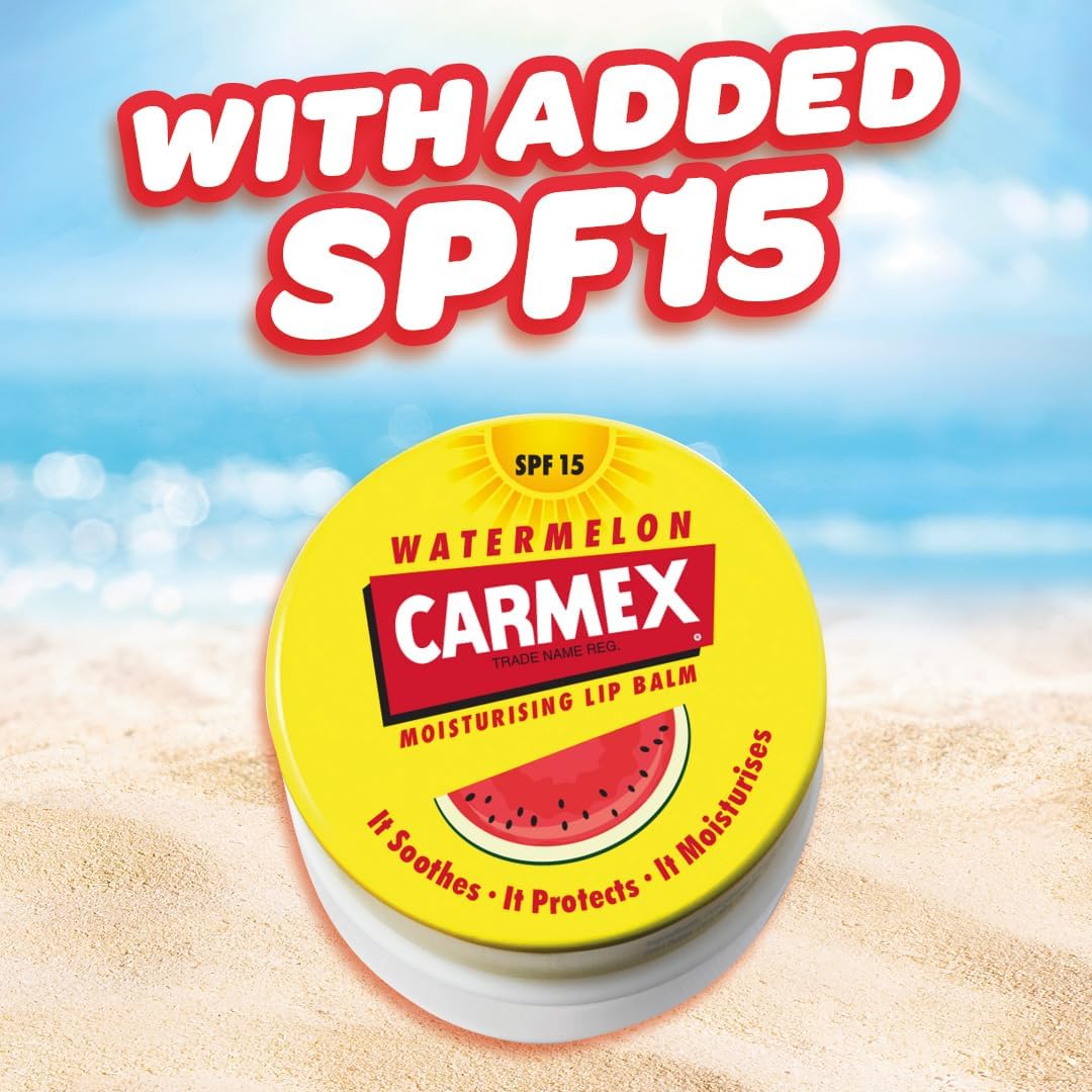 CARMEX - Baume Classique en Pot - réf Watermelon 7,5g