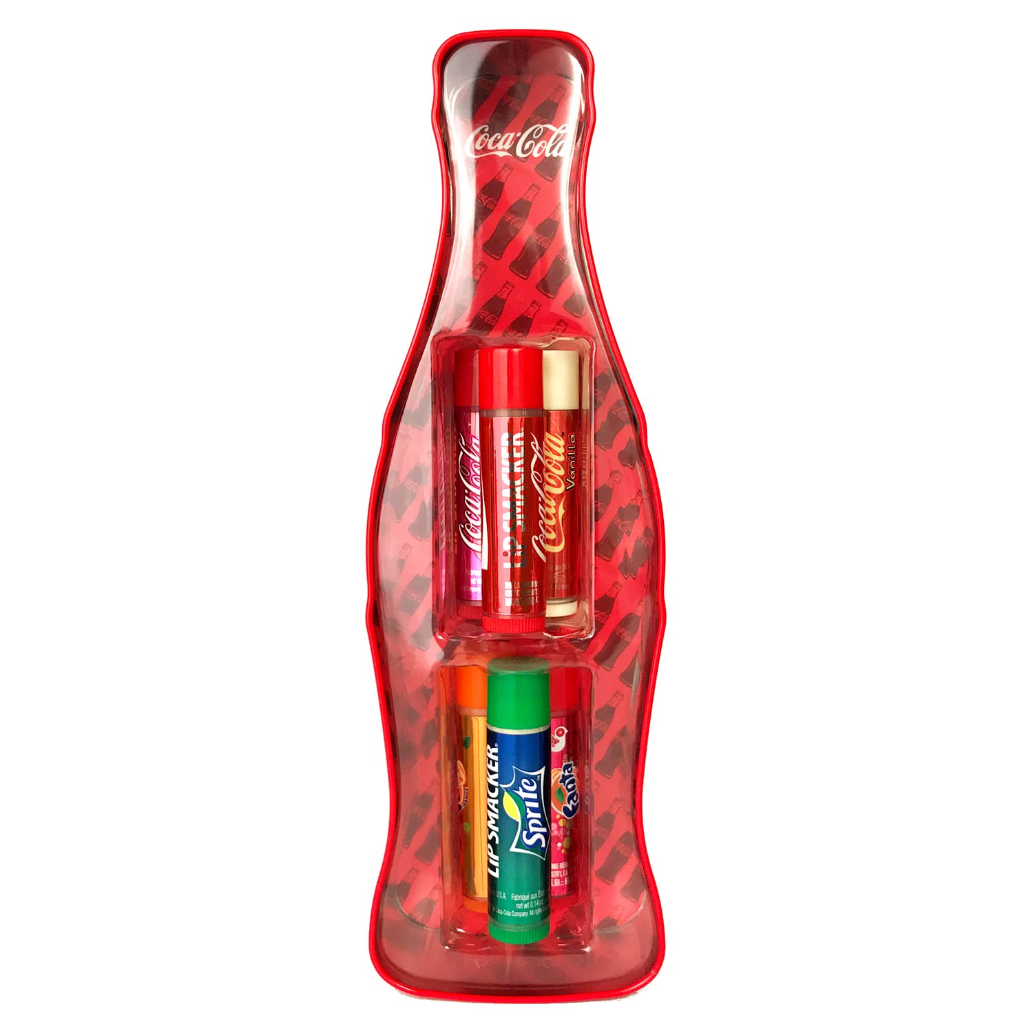 LIP SMACKER - Coca Cola Vintage Bouteille Set ( 6pcs)