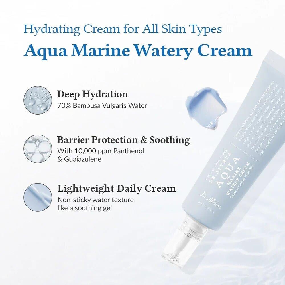Dr ALTHEA - Aqua Marine Watery Moisturizing Cream - 50ml