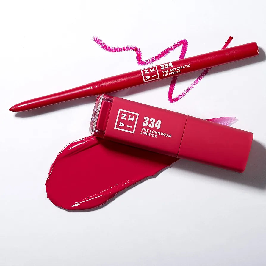 3INA MAKEUP - The Longwear Lipstick - réf 334 Rose Pastèque
