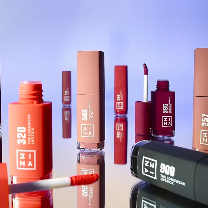 3INA MAKEUP - The Longwear Lipstick - réf 334 Rose Pastèque
