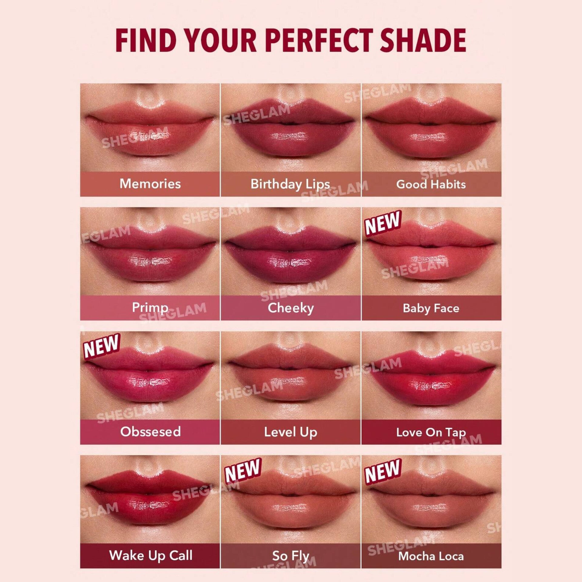 SHEGLAM - Take a Hint Lip Tint - réf Wake Up Call
