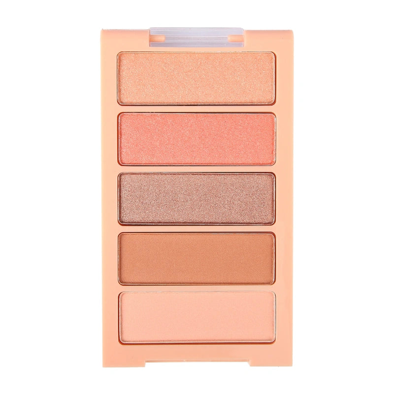 BYS - 5pc Eyeshadow Color Palette Matte - réf Silk Peach