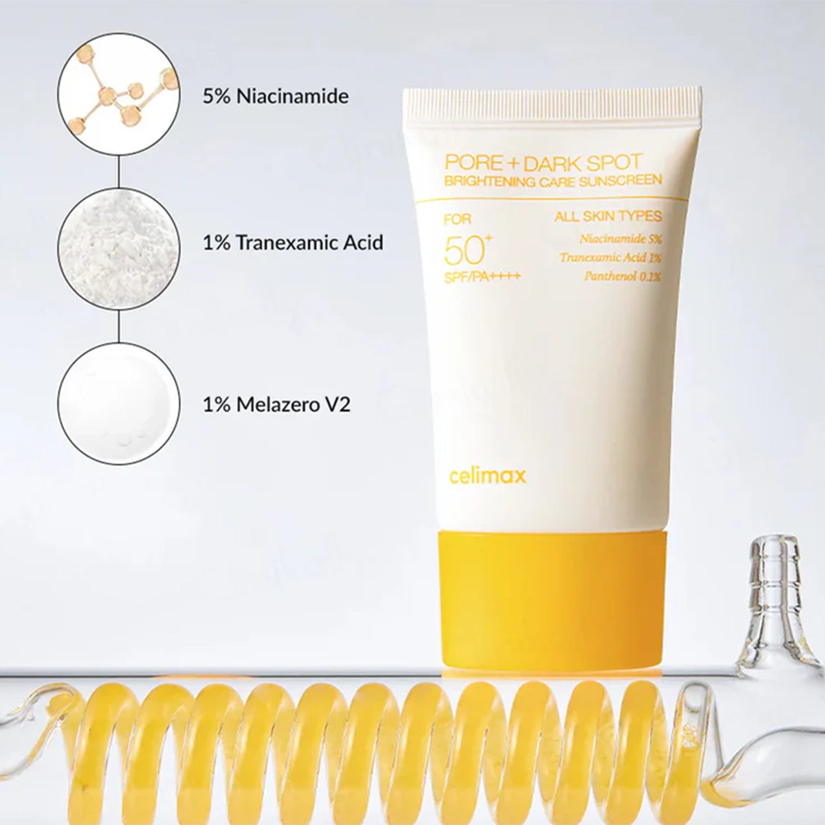CELIMAX - Pore+Dark Spot Brightening Care Sunscreen- 50ml