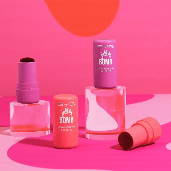 BYS - Jelly Bomb, Lip & Cheek Tint - Coral Crush