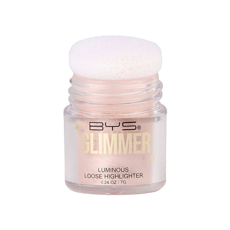 BYS - Glimmer Luminous Loose Highlighter - réf Pink Pearl