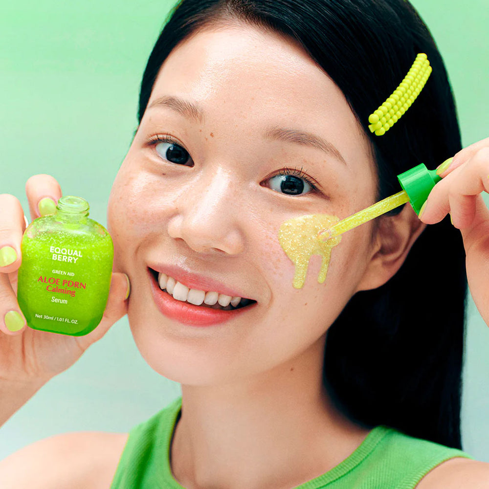 EQQUALBERRY - Green Acid Aloe PDRN Calming Serum - 30ml