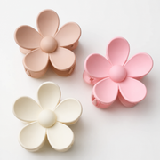 Poppin - 3 Pinces Cheveux Fleur Coréenne