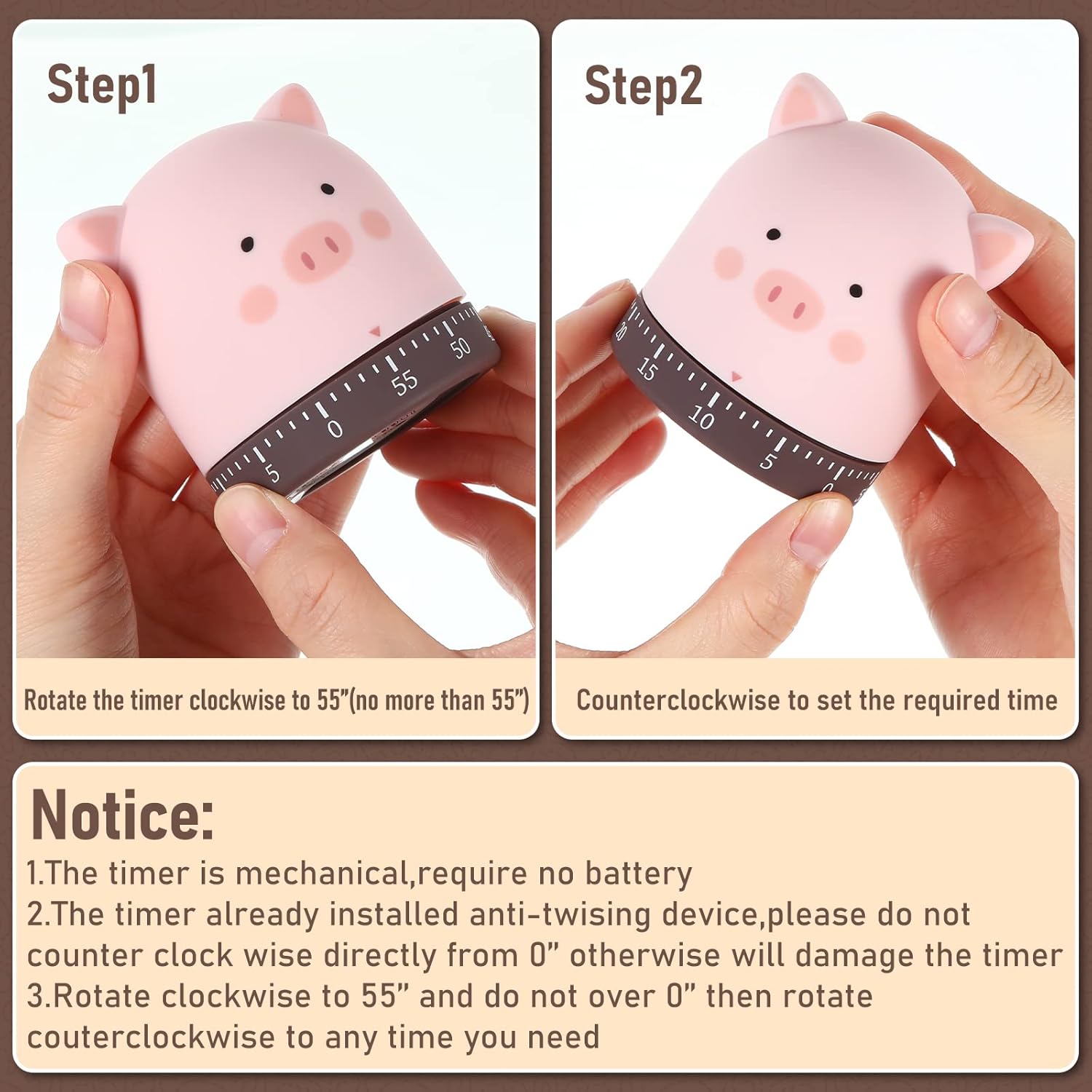 THE CONCEPT FACTORY - I Love Kawaii Timer Minuteur