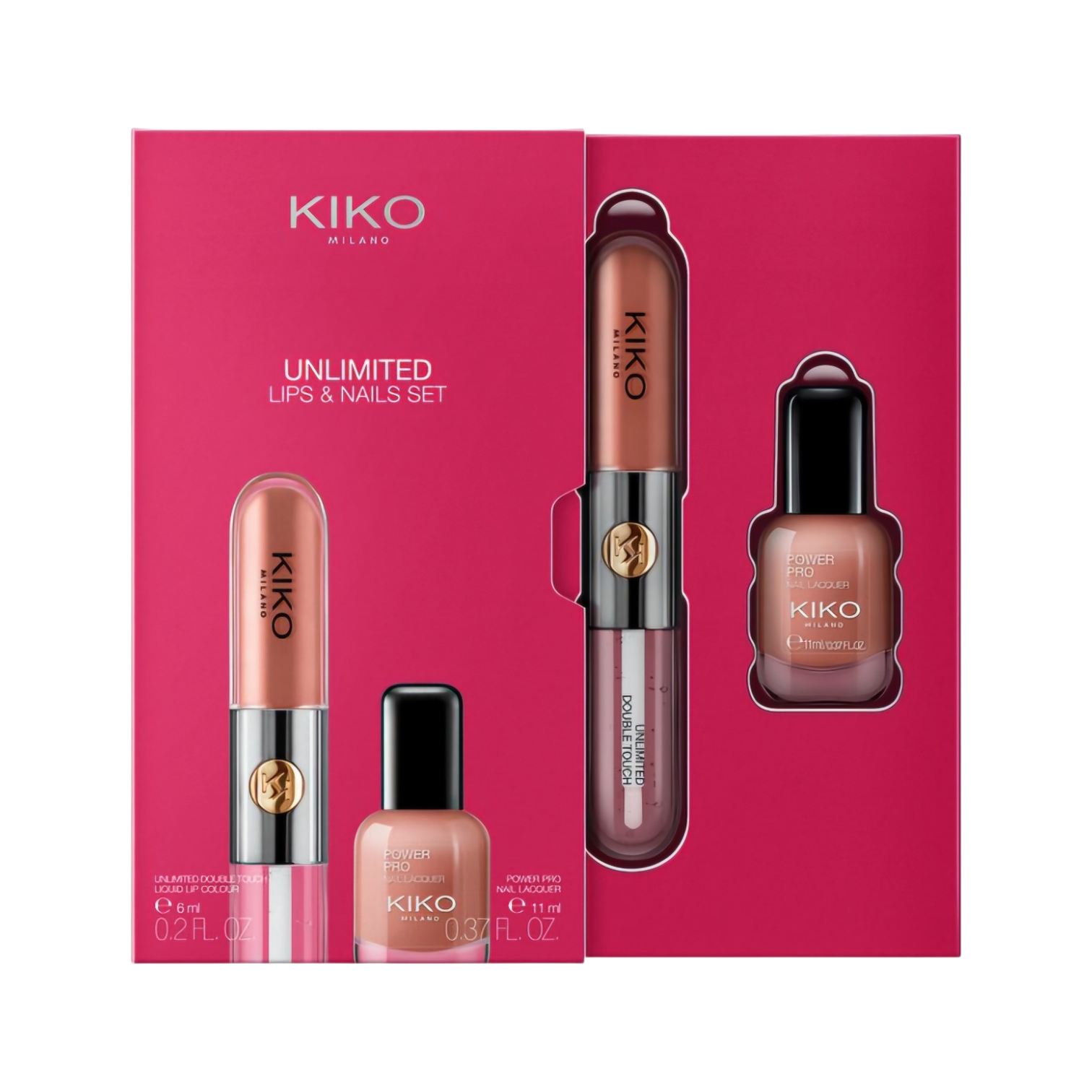 KIKO - Unlimited Lips & Nails Set - réf 103