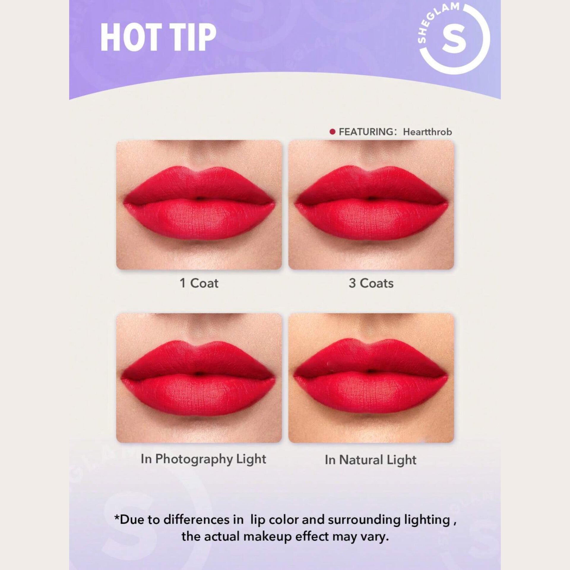 SHEGLAM - Matte Allure Liquid Lipstick - réf Maven