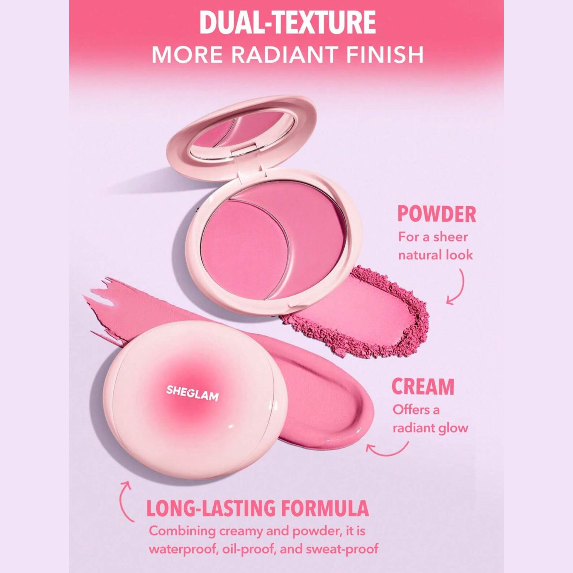 SHEGLAM - Sheek 2 Sheek Blush Duo - réf Pink Sprinkles