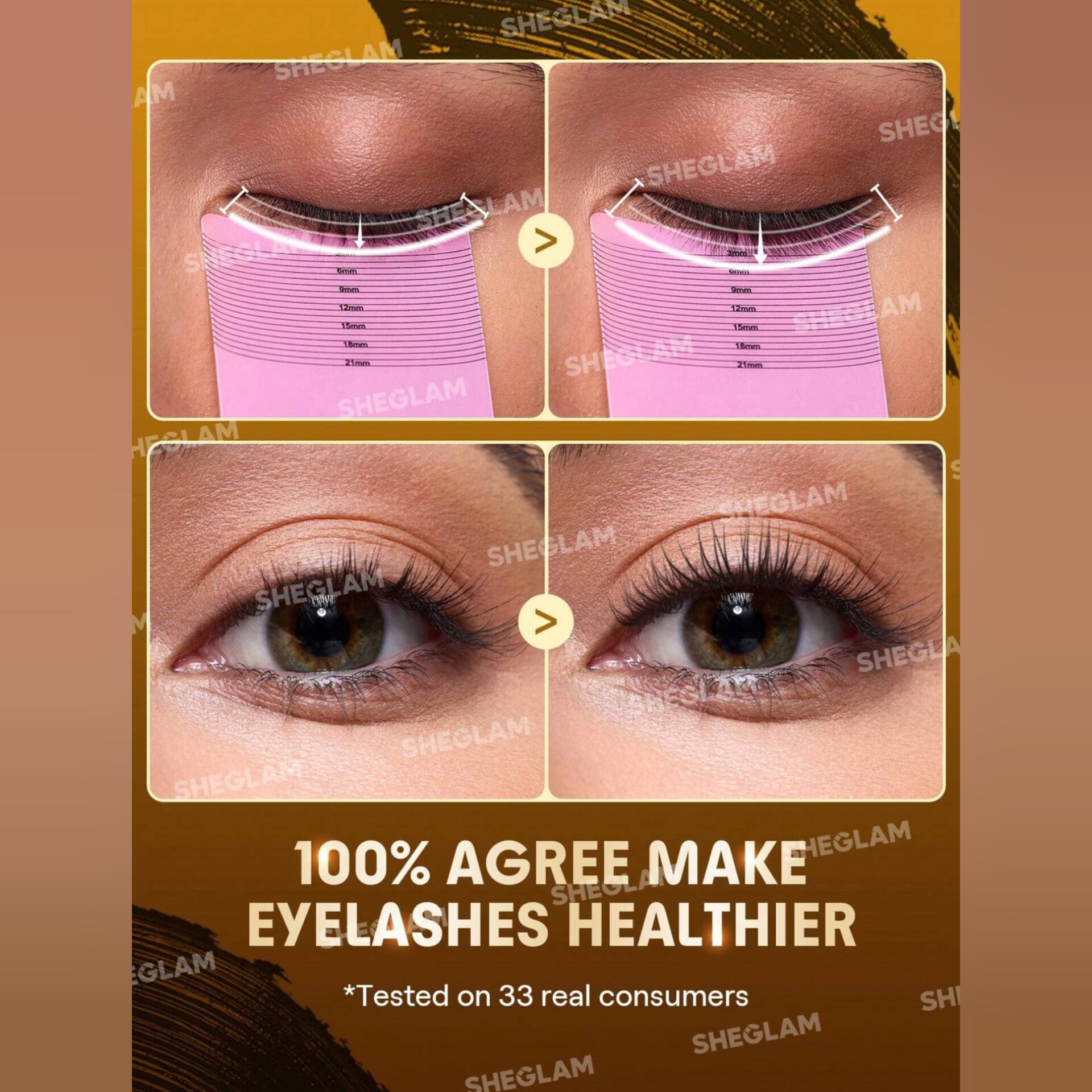SHEGLAM - All In One 24K Multi Effect Waterproof Mascara Black
