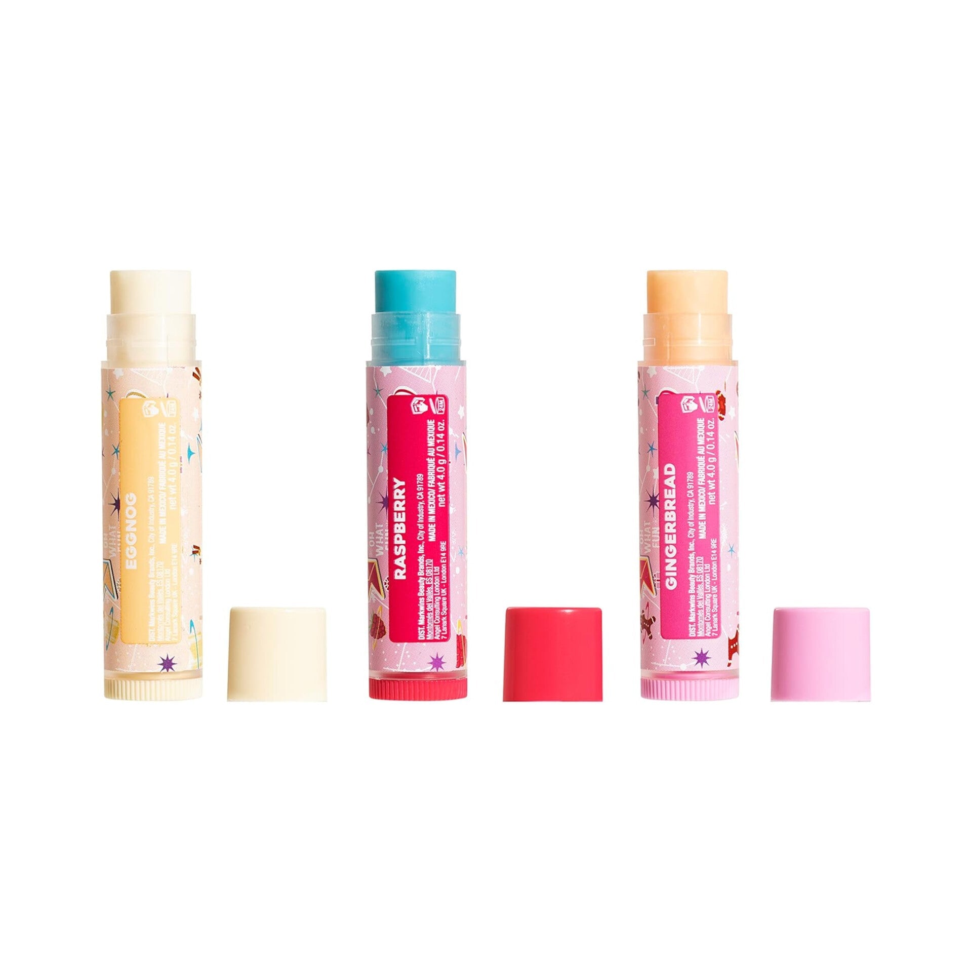 LIP SMACKER - Candy Rasberry Trio Lip Set ( 3pcs )