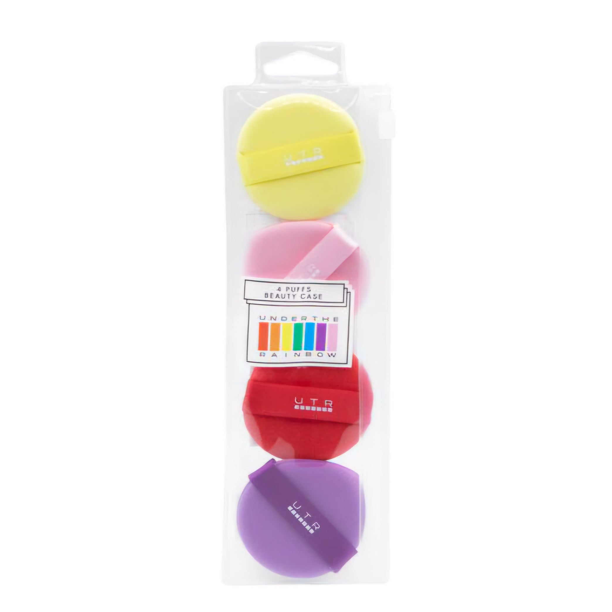 UNDER THE RAINBOW -
4 Puff Beauty Case