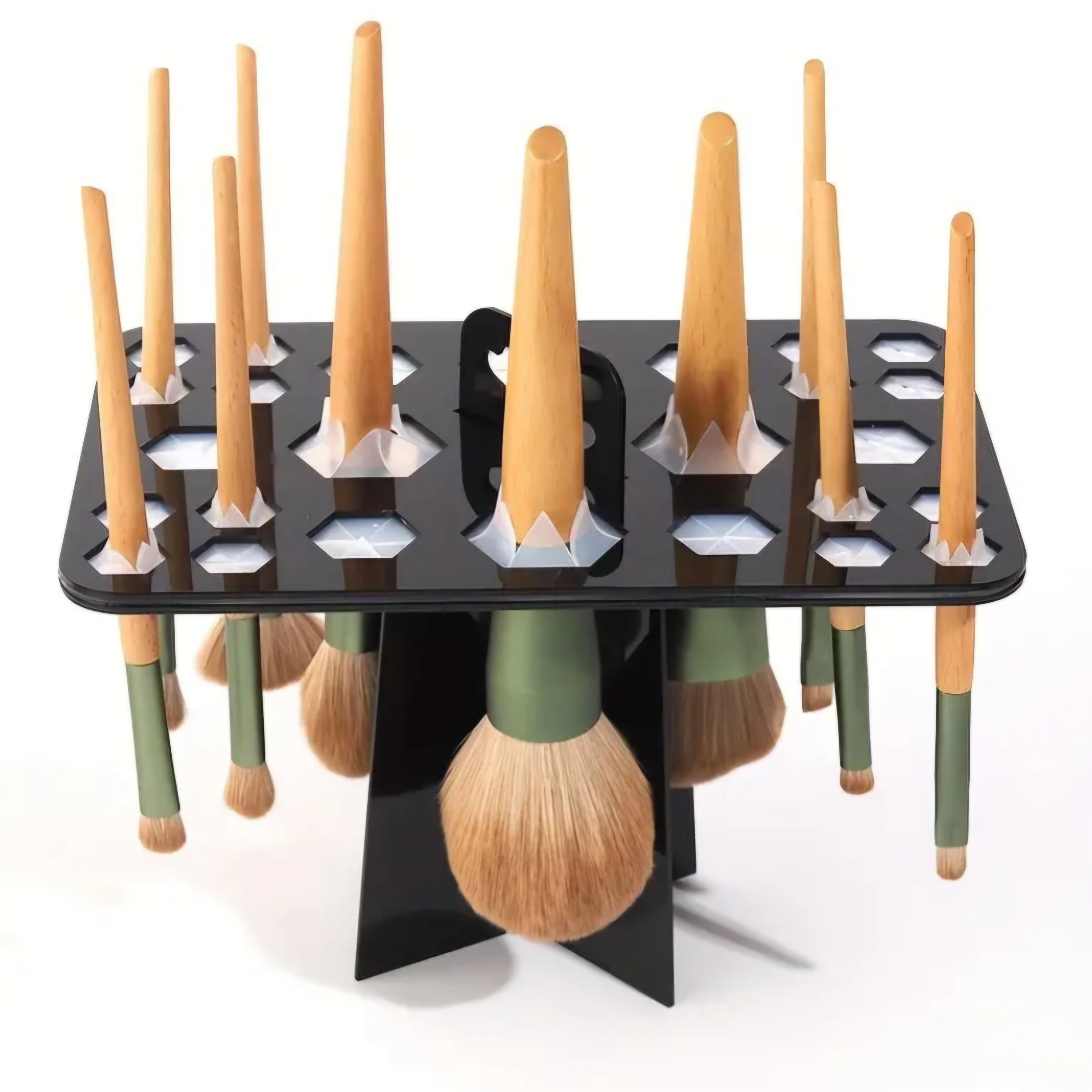 POPPIN - Support De Séchage de Brosses 26 Trous