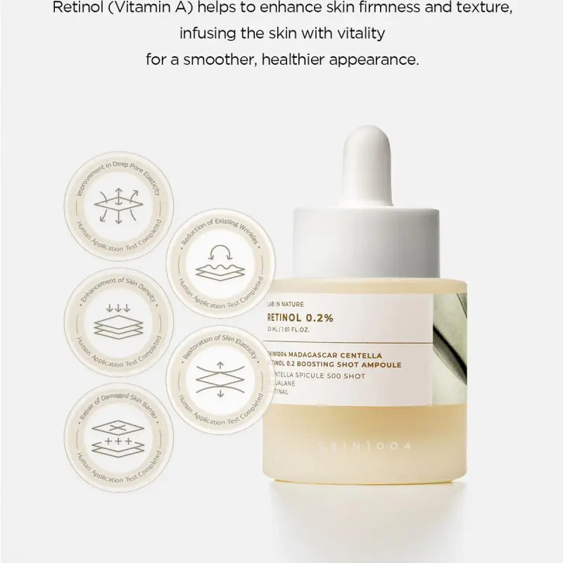 SKIN 1004 - Retinol 0.2% Ampoule with Centella Asiatica – 30ml