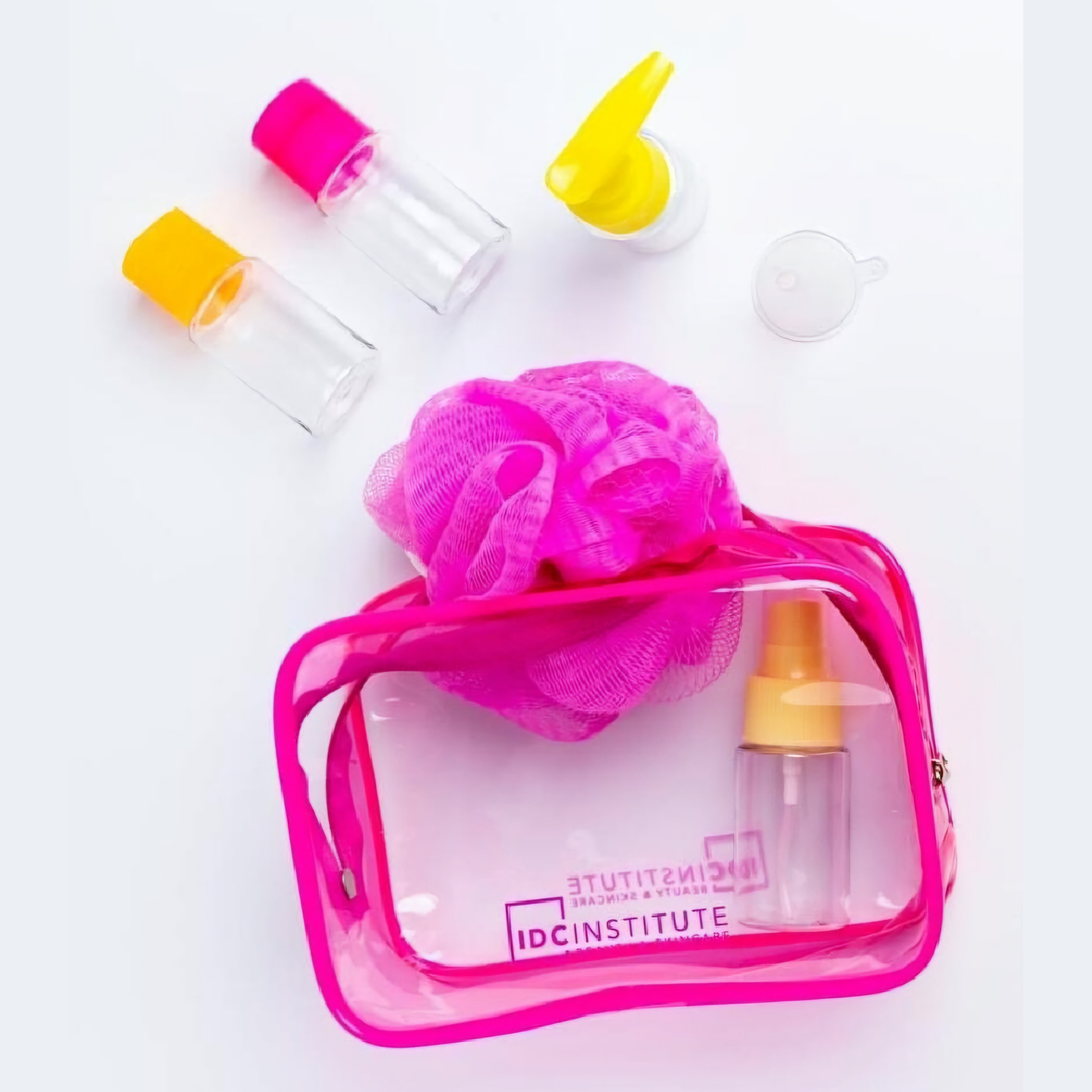IDC INSTITUTE - Neon Travel Bag ( 7pcs + Trousse )
