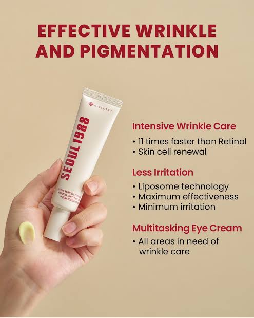 SEOUL 1988 - Eye Cream Retinal Liposome 4% + Fermented Bean - 30ml